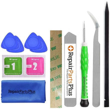 Load image into Gallery viewer, iPad 7th Gen | 8th Gen Screen Replacement Glass Touch Digitizer Kit + Home Button, Tools, Adhesive, Guide - Black