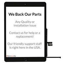 Load image into Gallery viewer, iPad 5 5th Generation Screen Replacement Glass Touch Digitizer Premium Repair Kit (2017, A1822 | A1823) w/ Home Button, Adhesive, Guide - Black