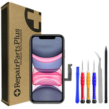 Load image into Gallery viewer, iPhone 11 Screen Replacement LCD and Digitizer + Back Plate Repair Kit (6.1" A2221 | A2111 | A2223)