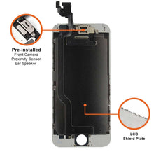 Load image into Gallery viewer, iPhone 6 Screen Replacement LCD Repair Kit + Camera / Small Parts + Tools + Easy Video Instructions - White (EXPRESS)