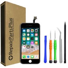 Load image into Gallery viewer, iPhone 6 Plus Screen Replacement LCD Repair Kit + Tools + Easy Video Instructions - Black (SELECT)