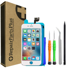 Load image into Gallery viewer, iPhone 6S Screen Replacement LCD Repair Kit + Camera + Tools + Easy Video Instructions - White (EXPRESS)