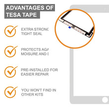 Load image into Gallery viewer, iPad Mini 1 & Mini 2 Screen Replacement Glass Touch Digitizer Repair Kit with Home Button / IC - White