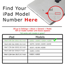 Load image into Gallery viewer, iPad 9 9th Gen Screen Replacement Glass Touch Digitizer Premium Repair Kit (10.2", A2602 | A2603 | A2604 | A2605) w/ Home Button, Adhesive, Tools, Guide - White