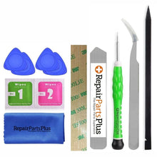 Load image into Gallery viewer, iPad 9 9th Gen Screen Replacement Glass Touch Digitizer Premium Repair Kit (10.2", A2602 | A2603 | A2604 | A2605) w/ Home Button, Adhesive, Tools, Guide - White