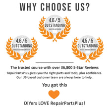 Load image into Gallery viewer, iPad Air Screen Replacement Glass Touch Digitizer Premium Repair Kit w/ Home Button - Black