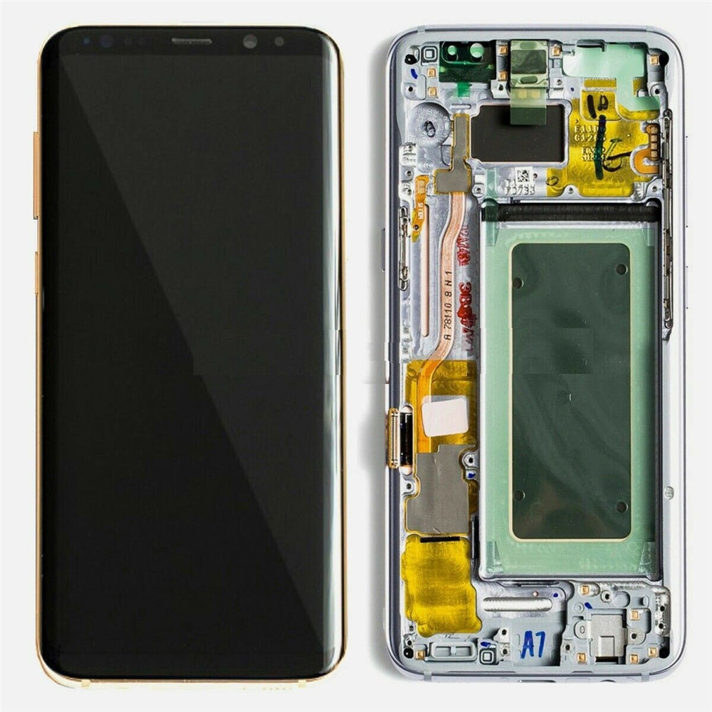 Samsung Galaxy S8 + Plus Screen Replacement LCD and Digitizer + Frame G955 - Gold