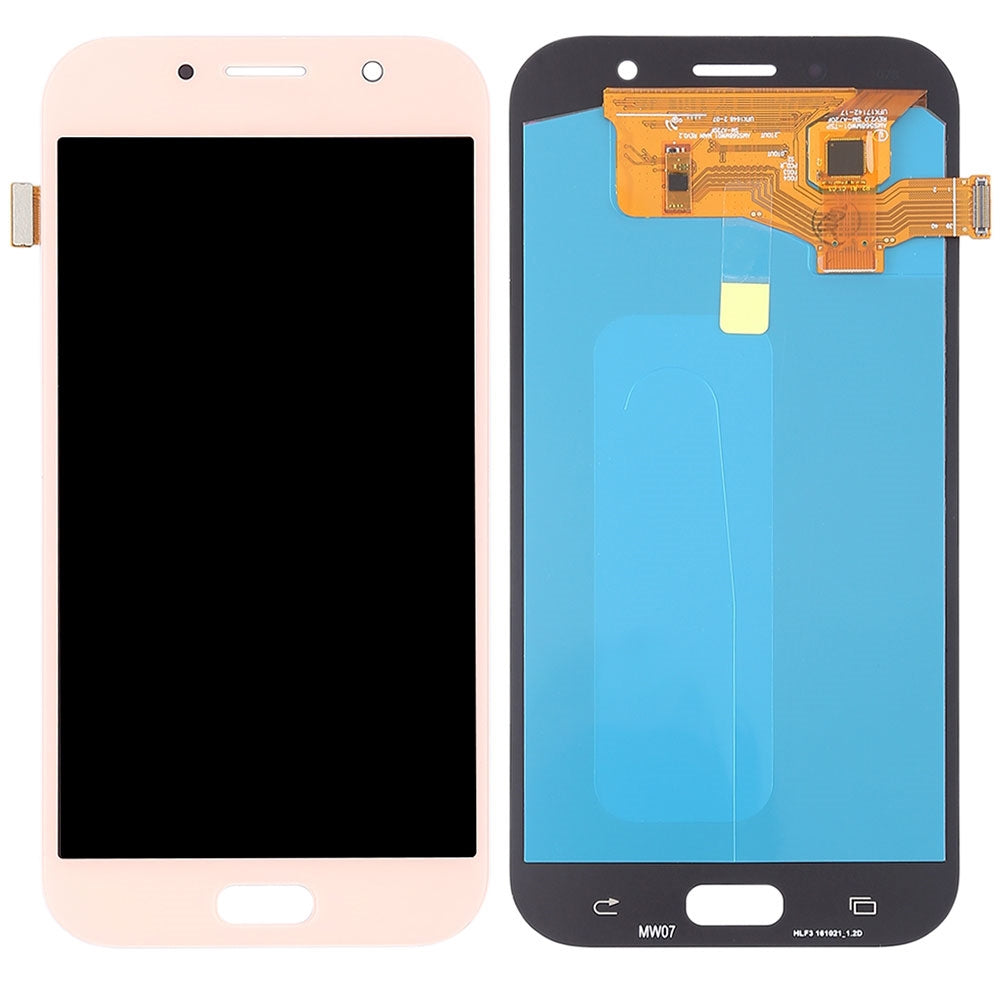 Samsung Galaxy A7 Screen Replacement LCD and Digitizer A720 (2017) - Pink