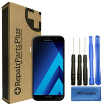 Load image into Gallery viewer, Samsung Galaxy A7 LCD Screen Replacement + Glass Touch Digitizer Repair Kit A720 (2017) - Black