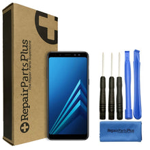 Load image into Gallery viewer, Samsung Galaxy A8 Plus LCD Screen Replacement + Glass Touch Digitizer Repair Kit A730 2018 - Black