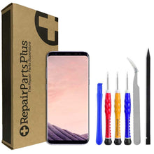 Load image into Gallery viewer, Samsung Galaxy S8 Screen Replacement + Frame Premium Repair Kit - Orchid Gray
