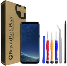 Load image into Gallery viewer, Samsung Galaxy S8 Plus Screen Replacement + Frame Kit G955 - Black