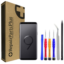 Load image into Gallery viewer, Samsung Galaxy S9 Screen Replacement LCD + Frame Repair Kit - Black