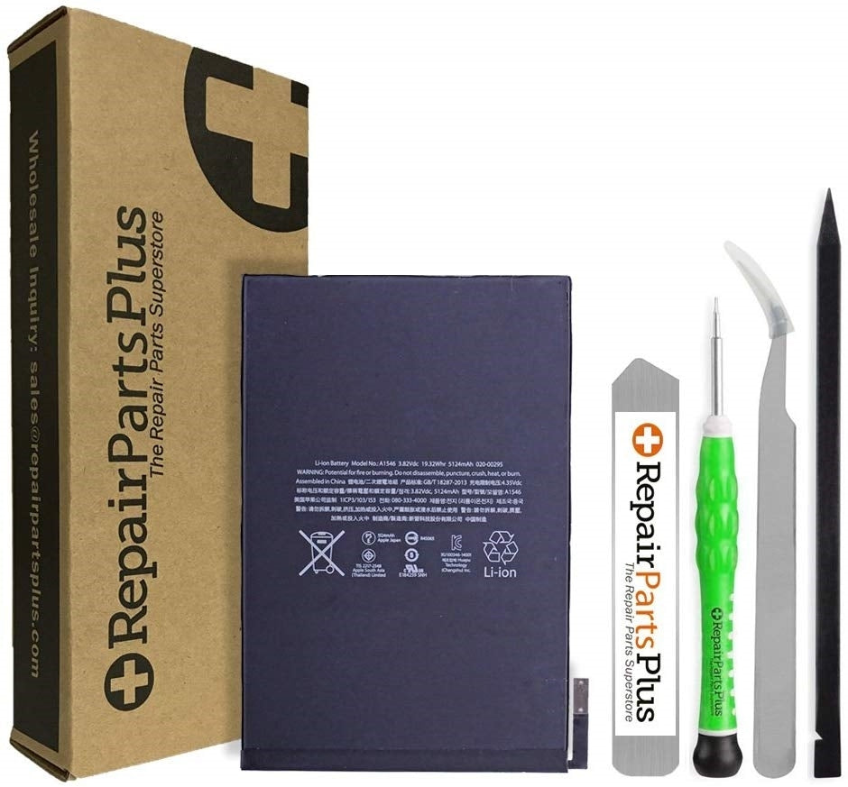 iPad Mini 5 5th Generation Battery Replacement Kit A2114 (A2126 | A2124 | A2133) + Tools + Video Instructions