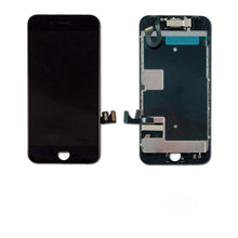 Load image into Gallery viewer, iPhone 8 Screen Replacement LCD Repair Kit (Also SE 2020 | SE 2022) + Camera / Small Parts + Easy Video Instructions - Black (EXPRESS)
