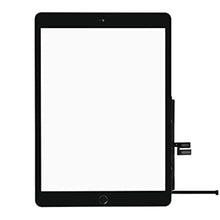 Load image into Gallery viewer, iPad 7 | iPad 8 (7th Gen 2019 | 8th Gen 2020) LCD Screen Replacement + Glass Touch Digitizer Repair Kit w/ Home Button, Adhesive, Tool Kit, Guide (for Space Gray) - Black

