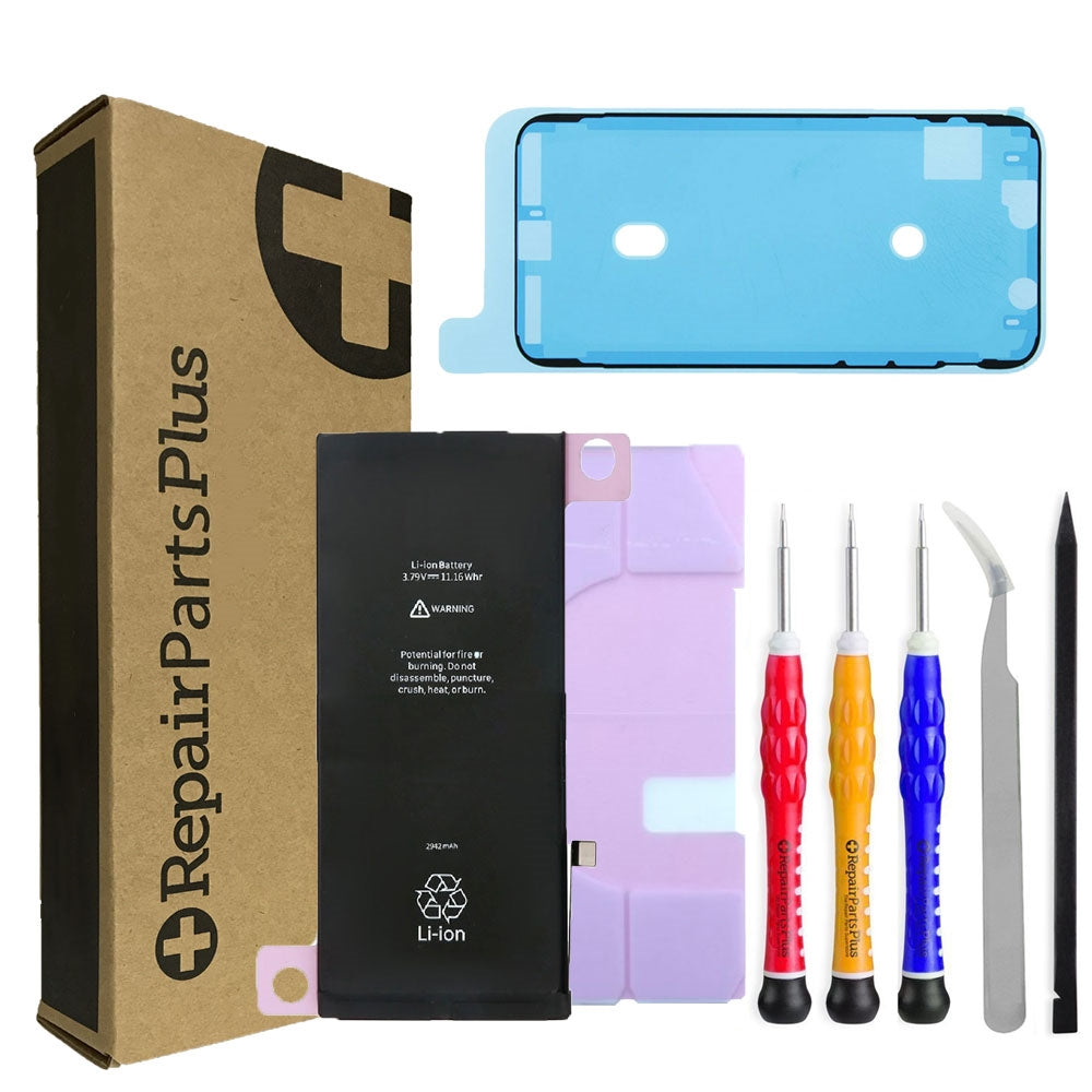 iPhone XR Battery Replacement Premium Kit - 2942 mAh + Tools + Easy Video Instructions