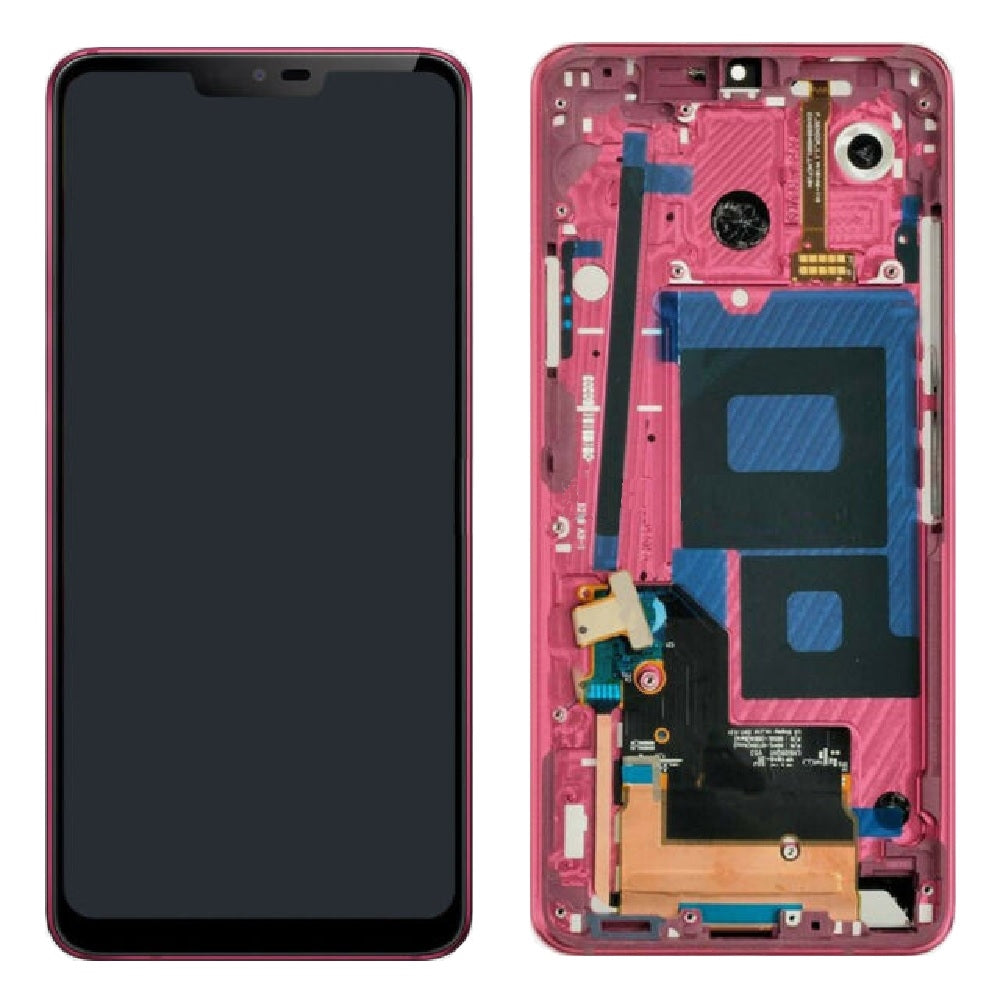 LG G7 ThinQ Screen Replacement LCD and Digitizer + Frame G710 - Rose