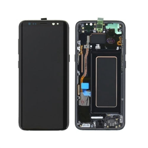 Samsung Galaxy S8 + Plus Screen Replacement LCD and Digitizer + Frame G955 - Gray
