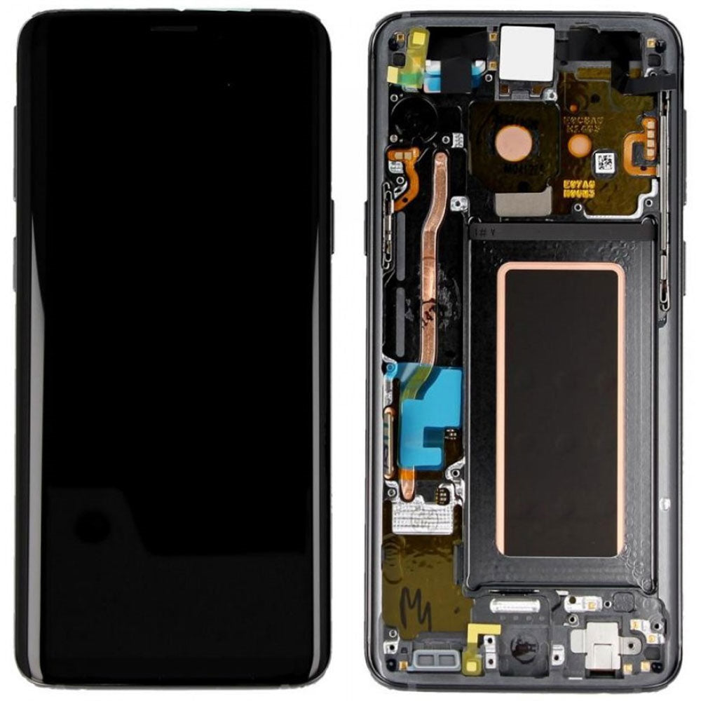 Samsung Galaxy S9 Screen Replacement LCD and Digitizer + Frame G960 - Grey