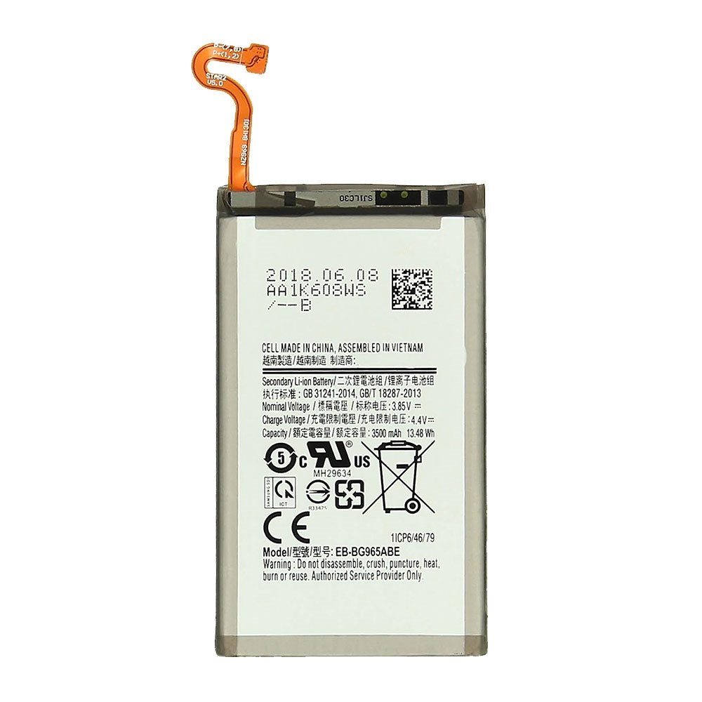 Samsung Galaxy S9 Plus Battery Replacement with Flex Cable - 3500 mAh