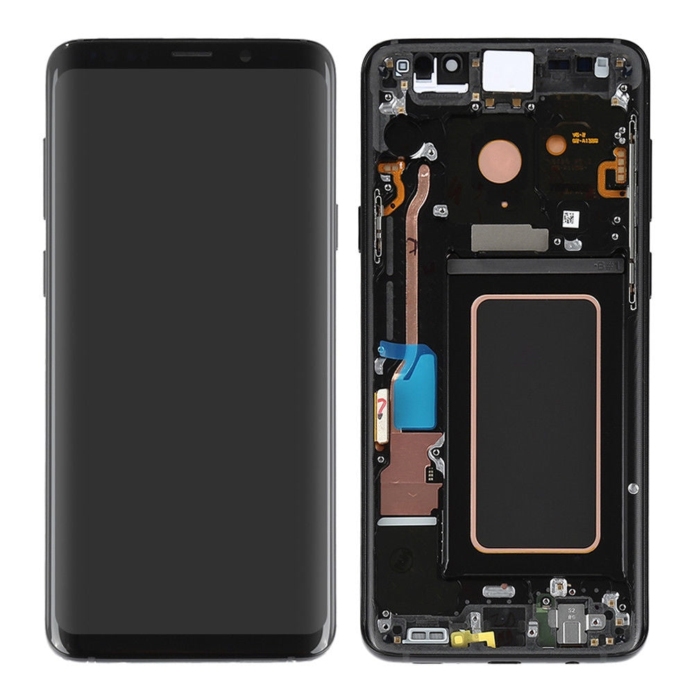 Samsung Galaxy S9 Plus Screen Replacement LCD and Digitizer + Frame G965 - Black