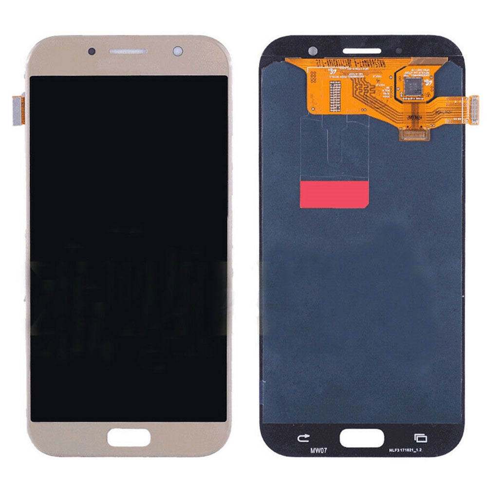 Samsung Galaxy A7 Screen Replacement LCD and Digitizer A720 (2017) - Gold