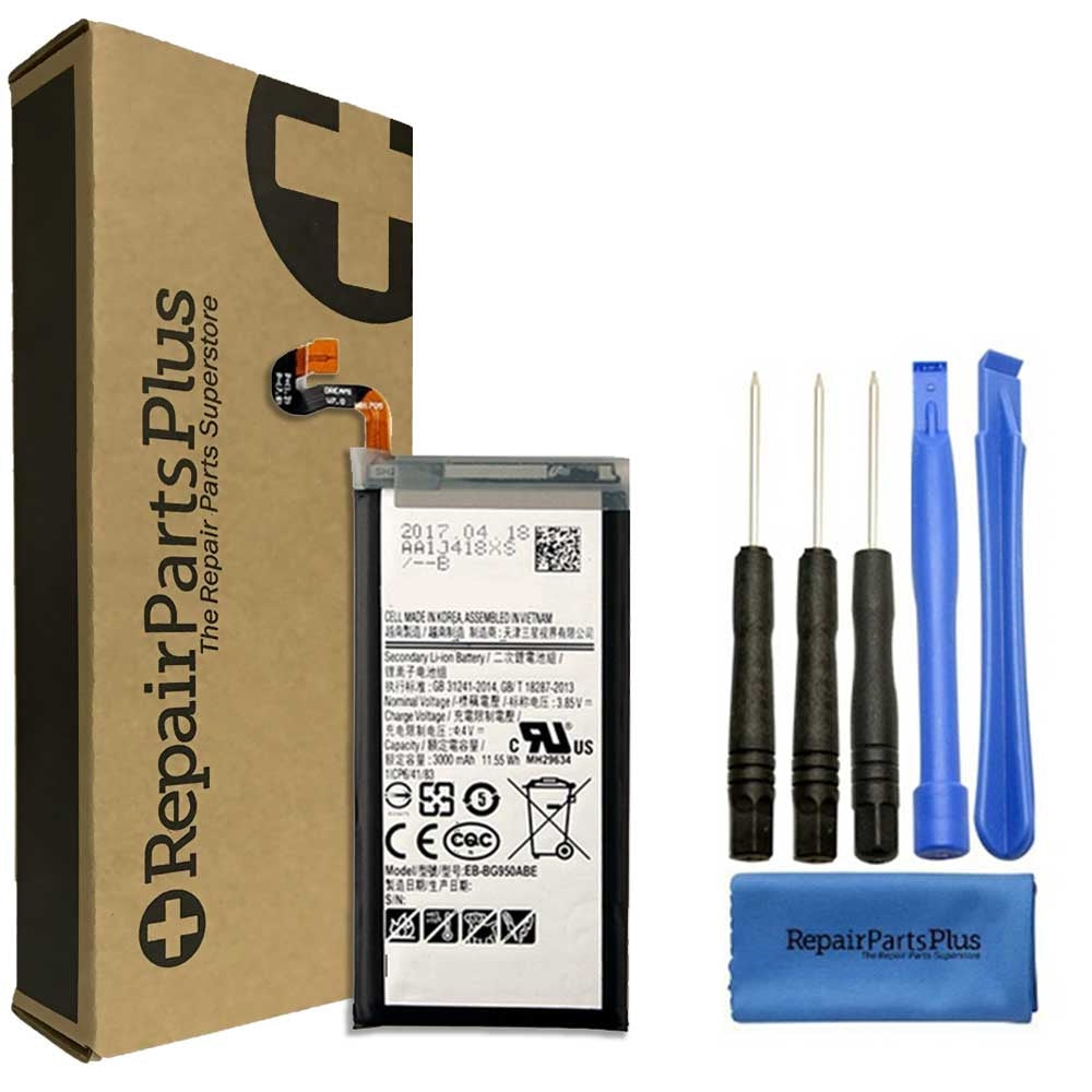 Samsung Galaxy S8 Battery Replacement Kit G950 EB-BG950ABE + Tools + Video Instructions
