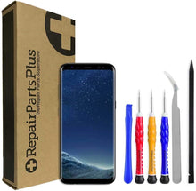 Load image into Gallery viewer, Samsung Galaxy S8 Plus Screen Replacement + Frame Kit G955 - Black
